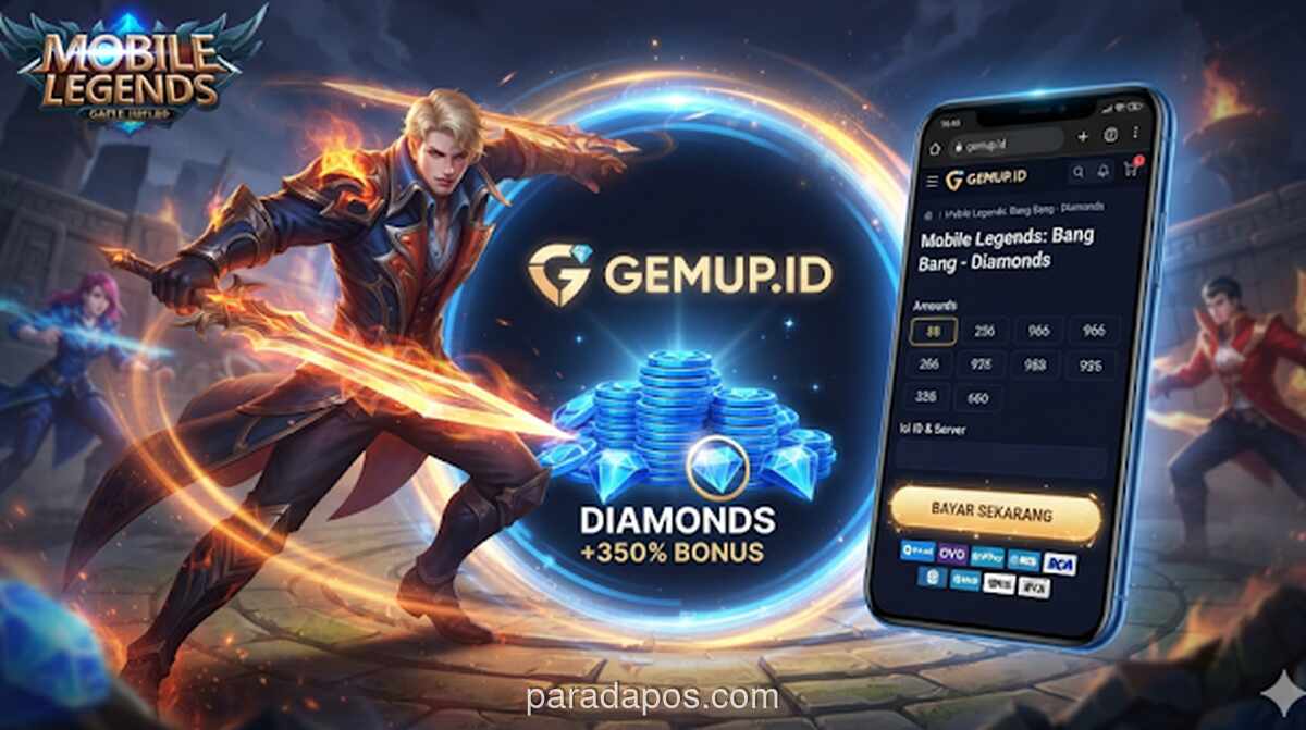 Panduan Lengkap Top Up Diamond Mobile Legends di GemUp.id, dari Persiapan hingga Tips Keamanan