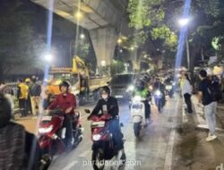 Pembongkaran JPO Tendean Rampung, Lalu Lintas Kembali Normal