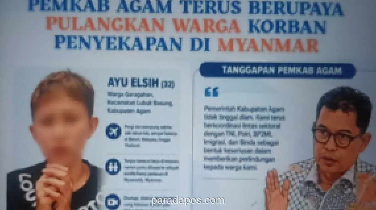 Pemkab Agam Koordinasikan Pemulangan Warga yang Dieksploitasi Sindikat Penipuan di Myanmar