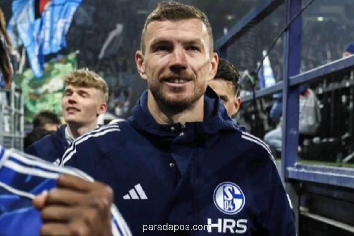 Edin Dzeko Perpanjang Kontrak di Schalke hingga 2027, Tolak Tawaran Serie A dan MLS