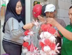 Permintaan Pernak-Pernik Merah Putih Daur Ulang di Surabaya Naik 70 Persen Jelang HUT RI