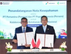 Pertamina dan Pupuk Indonesia Teken MoU untuk Perkuat Ketahanan Energi dan Pangan Nasional