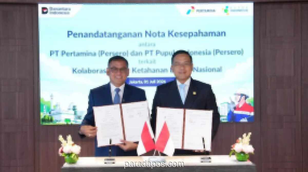 Pertamina dan Pupuk Indonesia Teken MoU untuk Perkuat Ketahanan Energi dan Pangan Nasional