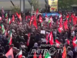Ratusan Ribu Warga Iran Iringi Pemakaman Ayatollah Khamenei di Tengah Seruan Perlawanan terhadap AS dan Israel