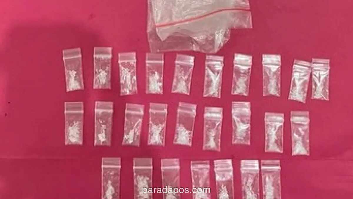 Polisi Gerebek Kampung Narkoba di Pekanbaru, Amankan 53 Paket Sabu dan Seorang Tersangka