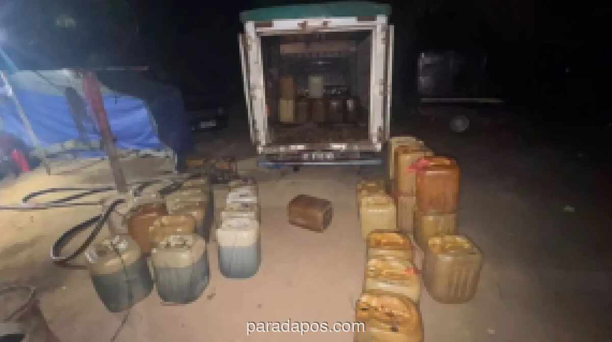 Polisi Bongkar Gudang BBM Subsidi Ilegal di Rohil, Sita Ribuan Liter dan Tiga Tersangka