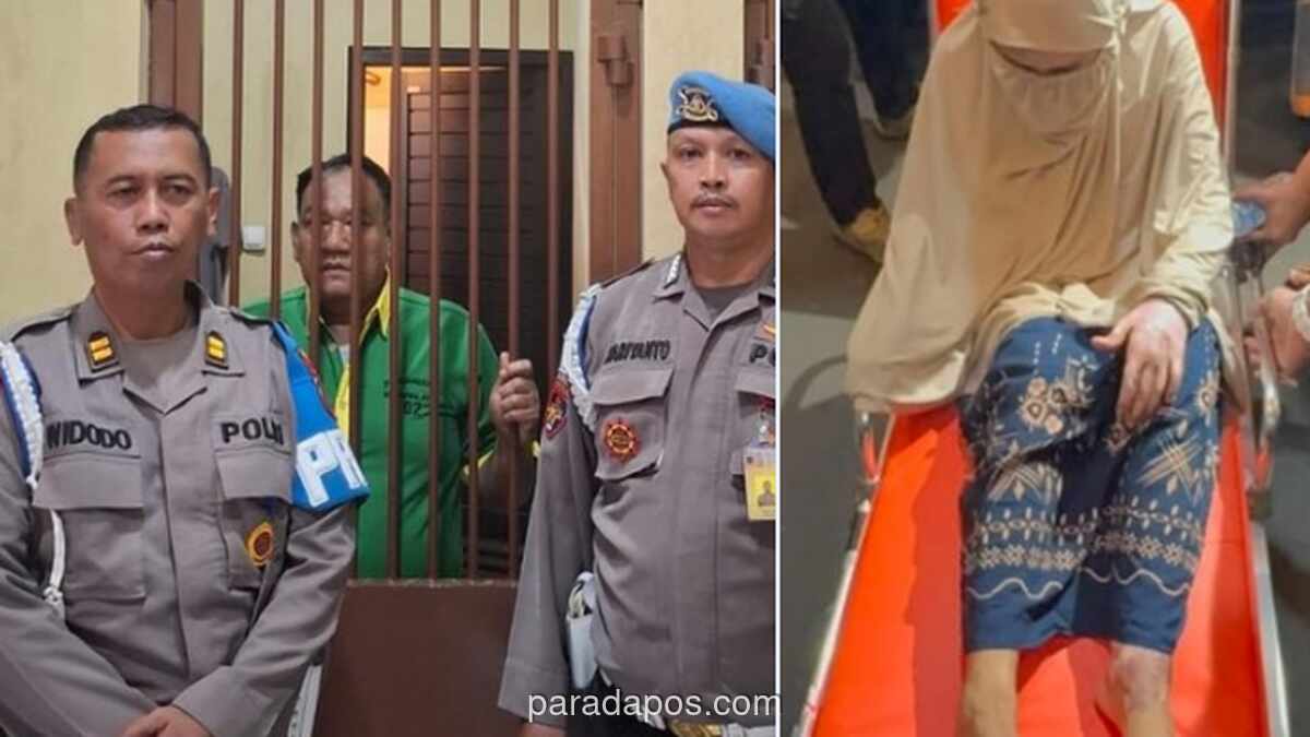 Polisi Aktif di Tegal Ditahan Usai Siksa Istri Siri dengan Air Keras hingga Luka Bakar 47 Persen
