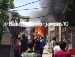 Bentrokan di Menteng Akibat Sengketa Lahan, Dua Luka dan Sejumlah Bangunan Terbakar
