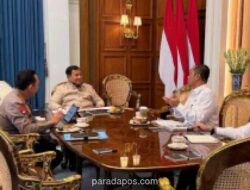 Prabowo Tekankan Sinergi Polri-TNI dan Masyarakat di Hari Bhayangkara ke-80