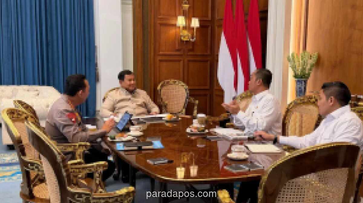 Prabowo Tekankan Sinergi Polri-TNI dan Masyarakat di Hari Bhayangkara ke-80