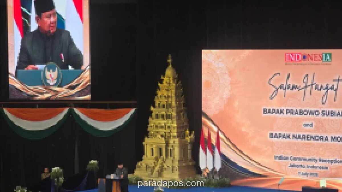Prabowo Sebut Pengalaman India Jaga Demokrasi Jadi Pelajaran Penting bagi Indonesia