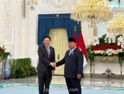 Presiden Prabowo Sambut PM Singapura Lawrence Wong di Istana Merdeka untuk Leaders’ Retreat Kedua