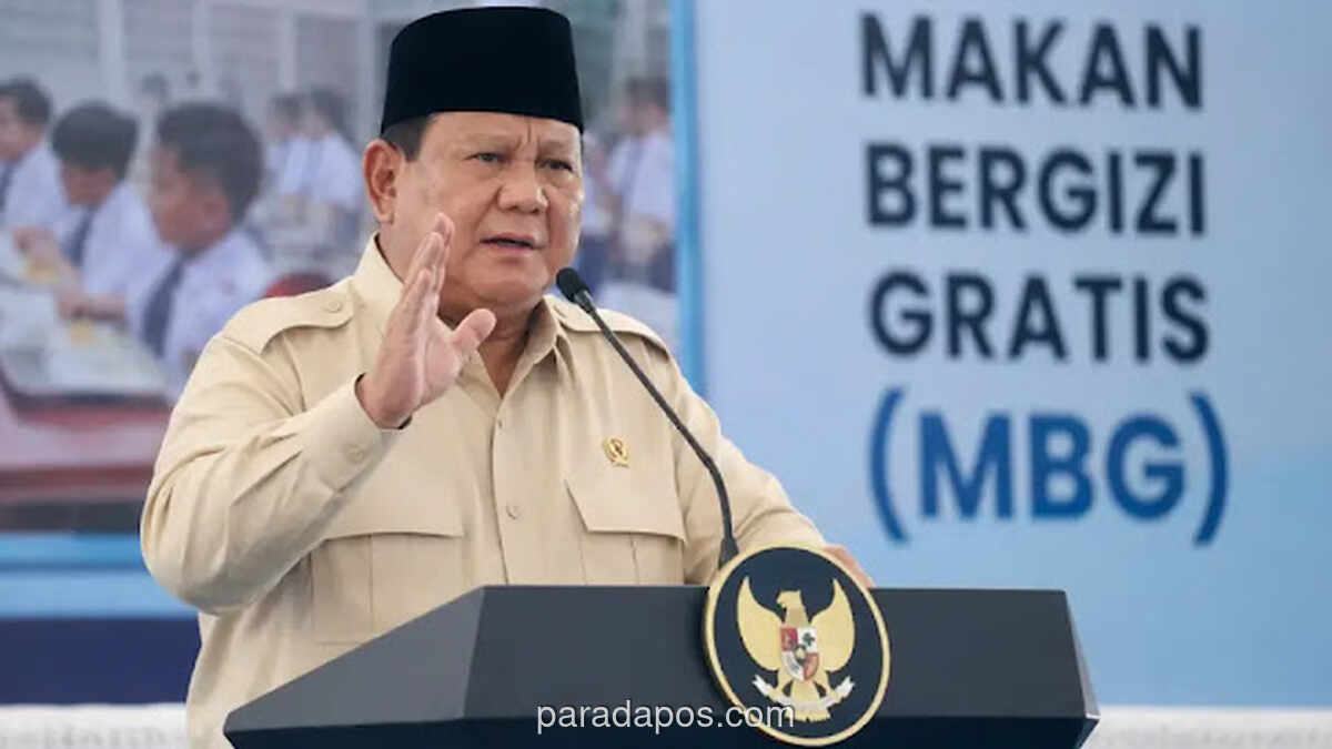 Prabowo Soroti Porsi Makan Bergizi Gratis Terlalu Kecil, Minta Kepala BGN Hindari Telur Dadar