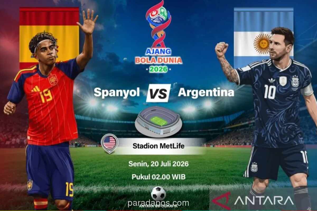 Spanyol dan Argentina Berebut Gelar Juara Piala Dunia 2026 di New York