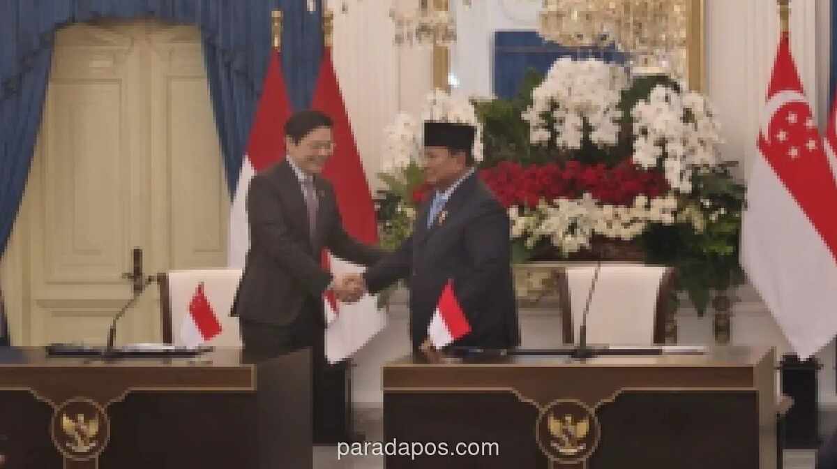 Indonesia dan Singapura Jajaki Pengembangan Tiga Fasilitas Latihan Militer Bersama