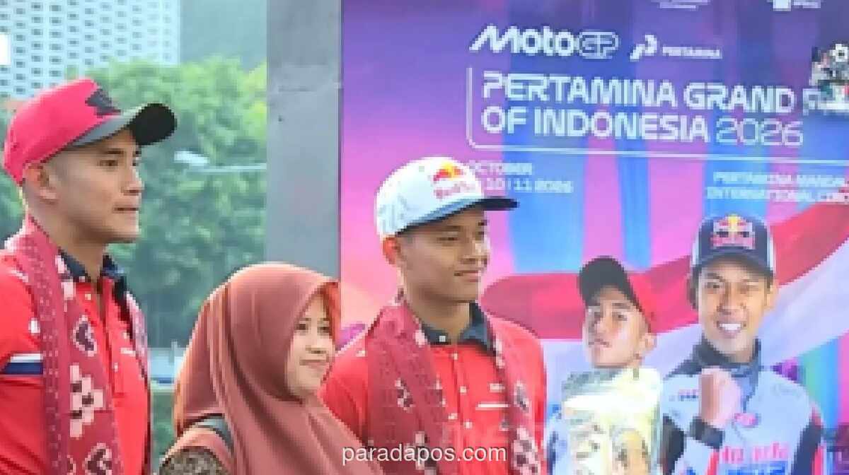 Road to MotoGP Mandalika 2026 Resmi Dimulai, Dua Pembalap Nasional Sambangi Penggemar di Jakarta