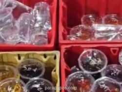 Satpol PP Solo Sita 193 Cup Miras Ilegal di Outlet Ruang Bahagia Lokananta