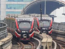 Gangguan Teknis LRT Jabodebek di Cikunir Hambat Perjalanan, Penumpang Dievakuasi