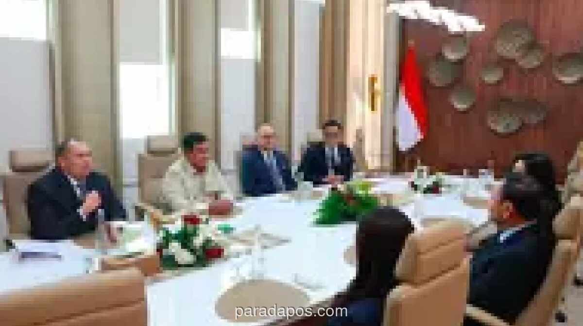 Presiden Prabowo Terima Kunjungan Tiga Mantan PM Thailand, Bahas Investasi dan Pengelolaan Aset Nasional