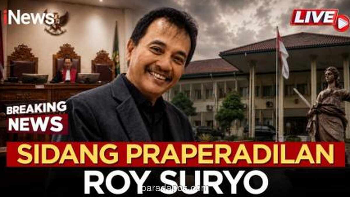 Sidang Praperadilan Roy Suryo di PN Jaksel Masuki Tahap Penyerahan Kesimpulan