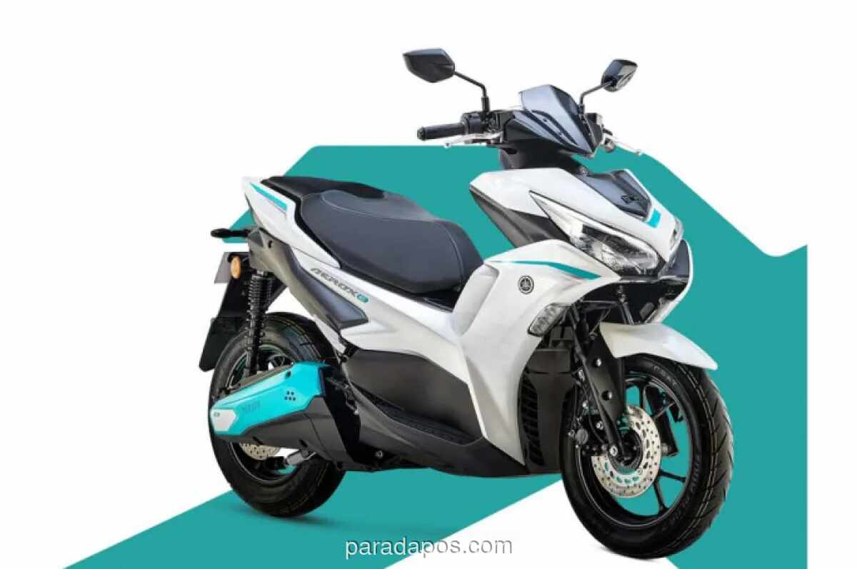 Yamaha India Rilis Skuter Listrik Aerox-E, Baterai Lepas dan Jarak Tempuh 117 Km