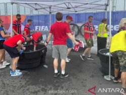 Ribuan Suporter Brasil dan Norwegia Padati Stadion MetLife, Panitia Siapkan Air Mineral Gratis Antisipasi Cuaca Panas 29 Derajat Celsius