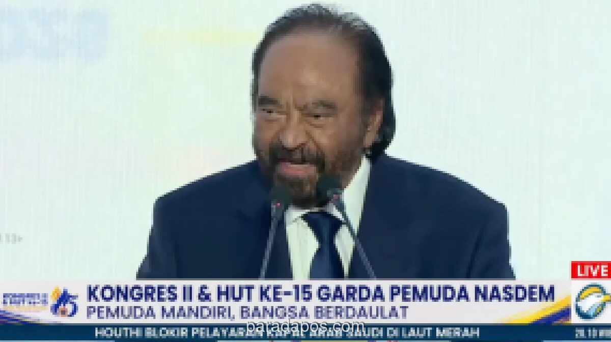 Surya Paloh Optimistis NasDem Makin Diterima Masyarakat di Usia Garda Pemuda 15 Tahun
