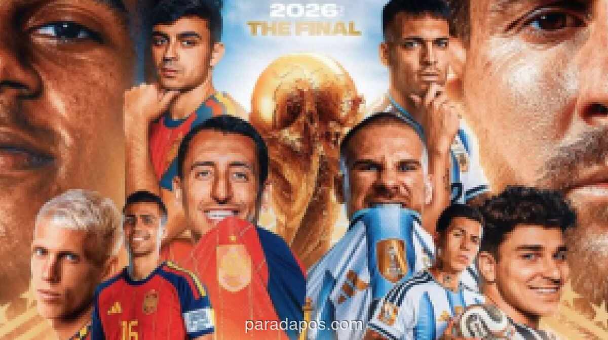 FIFA Rilis Susunan Pemain Final Piala Dunia 2026: Argentina Rotasi Tiga Pemain, Spanyol Tak Ubah Komposisi