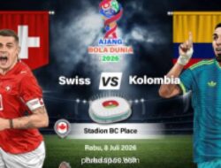 Swiss Hadapi Kolombia di Babak 16 Besar Piala Dunia 2026, Yakin Andalkan Formasi 4-2-3-1