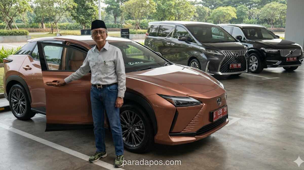 Menteri PU Dody Hanggodo Disorot Usai Ganti Mobil ke Lexus Listrik Rp1,76 M di Tengah Mutasi Massal ASN