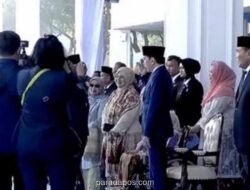 Prabowo Beri Hormat ke Jokowi di HUT ke-80 Bhayangkara, Momen Kehangatan Dua Presiden