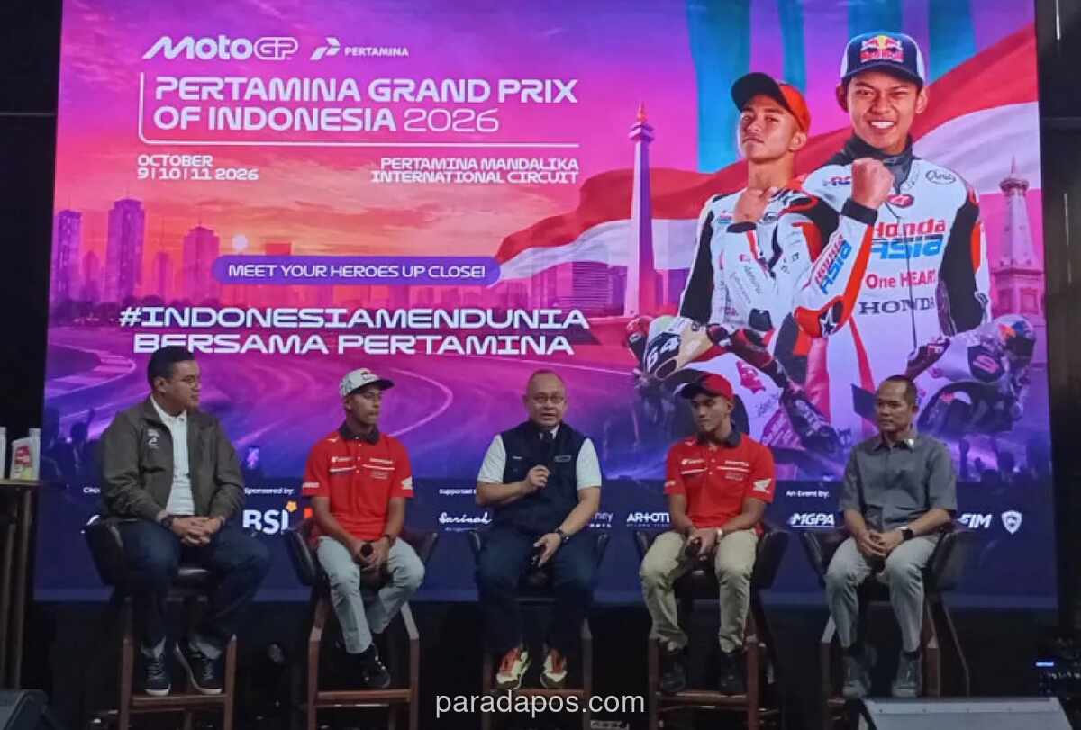 Mario Suryo Aji dan Veda Ega Pratama Siap Berlaga di MotoGP Mandalika 2026