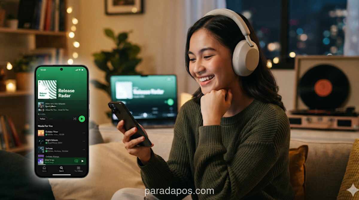 Spotify Perbarui Fitur Release Radar dengan Algoritma Lebih Akurat dan Opsi Kustomisasi