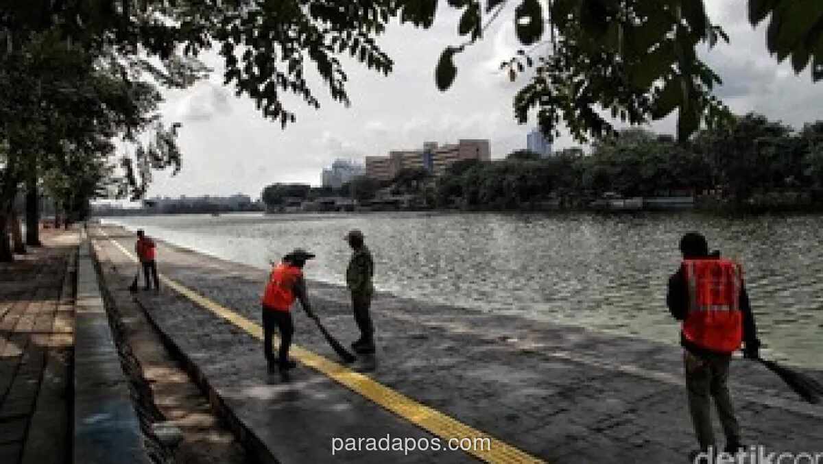 Satpol PP Jakarta Utara Selidiki Video Viral Jasa Pijat Keliling India di Danau Sunter