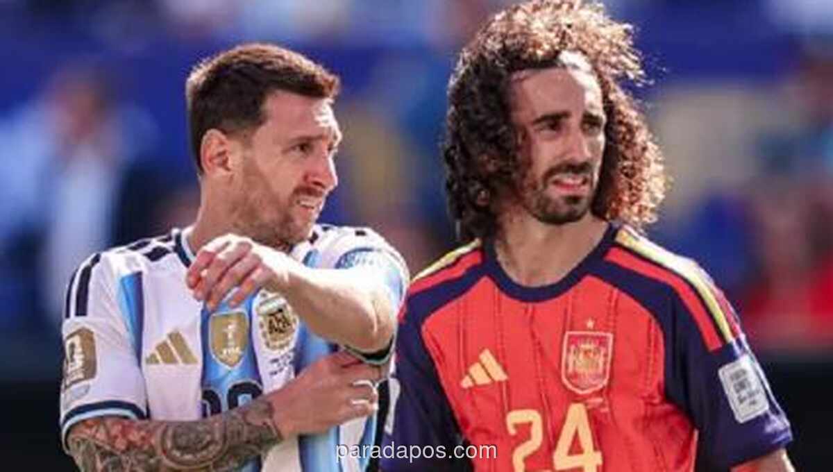 Spanyol Juara Piala Dunia 2026 Usai Kalahkan Argentina 1-0, Kontroversi Insiden Cucurella-Messi Warnai Final