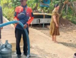 BNPB Salurkan 30 Ribu Liter Air Bersih untuk 107 KK Terdampak Kekeringan di Empat Kecamatan Purworejo