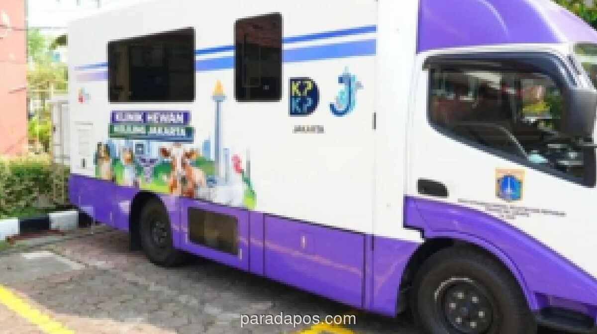 Mobil Klinik Hewan Keliling DKI Jakarta Kembali Beroperasi, Layanan Gratis Tersebar di Lima Wilayah