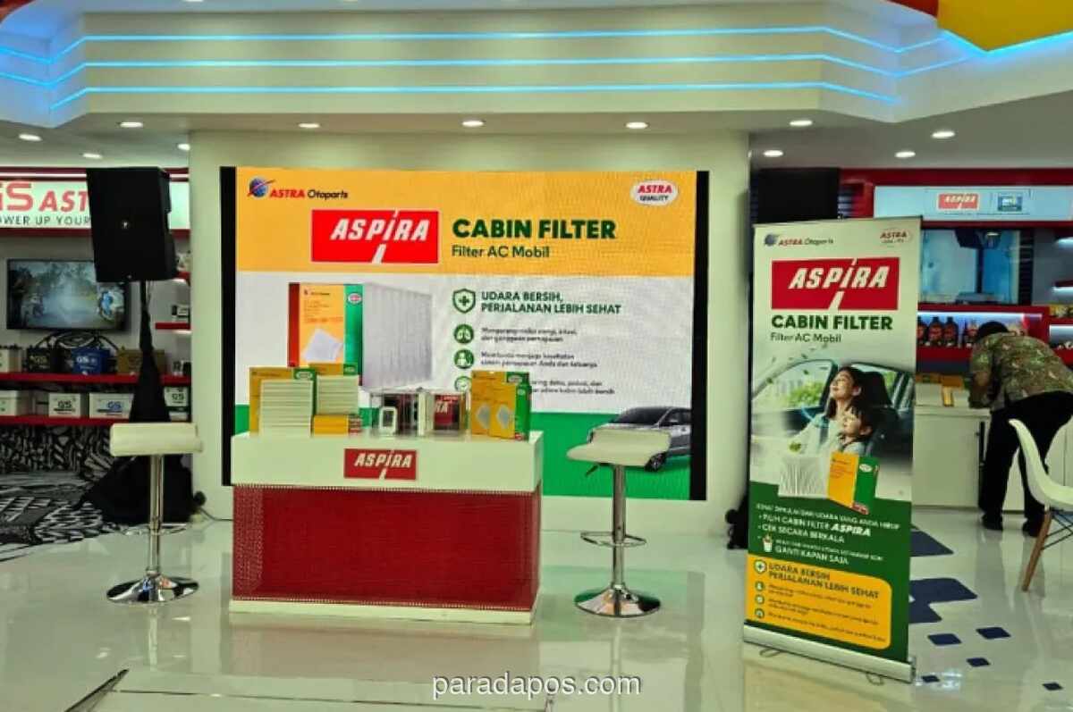 Astra Otoparts Pamerkan Teknologi Cabin Filter Aspira di GIIAS 2026, Tekankan Edukasi Perawatan Kabin
