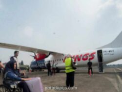 Wings Air Resmi Layani Rute Bandung-Palembang, 40 Penumpang Ikuti Penerbangan Perdana