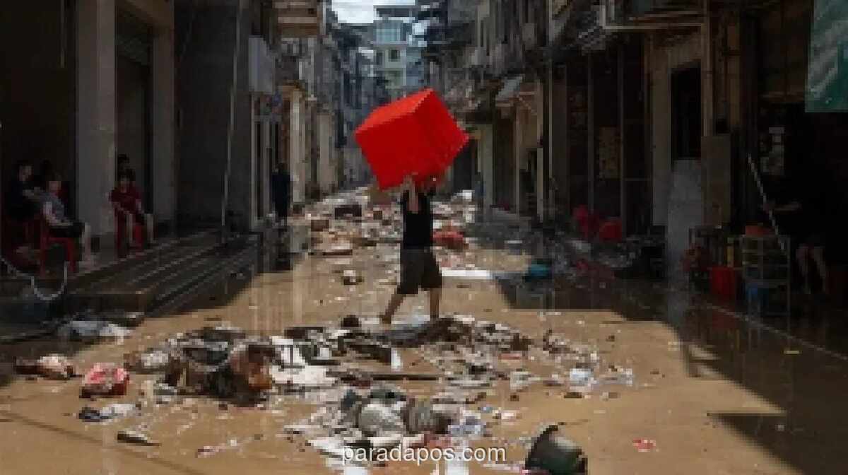 115.000 Warga Shaanxi Mengungsi Akibat Hujan Deras dan Ancaman Banjir