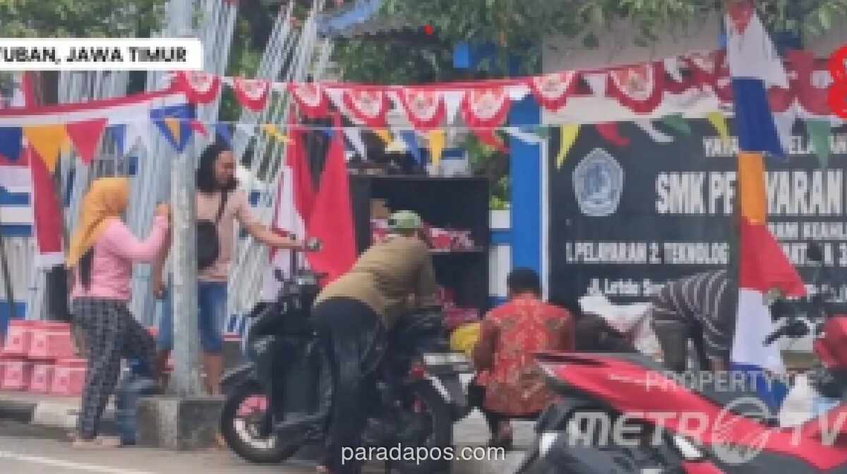 Pedagang Musiman Raup Omzet Ratusan Ribu per Hari Jelang HUT ke-81 RI