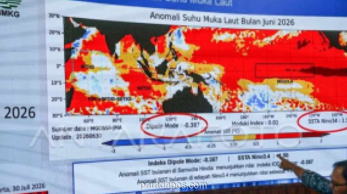 BMKG: El Nino 2026 Masuk Kategori Kuat, Sejumlah Wilayah Berpotensi Alami Kemarau Lebih Kering dan Panjang