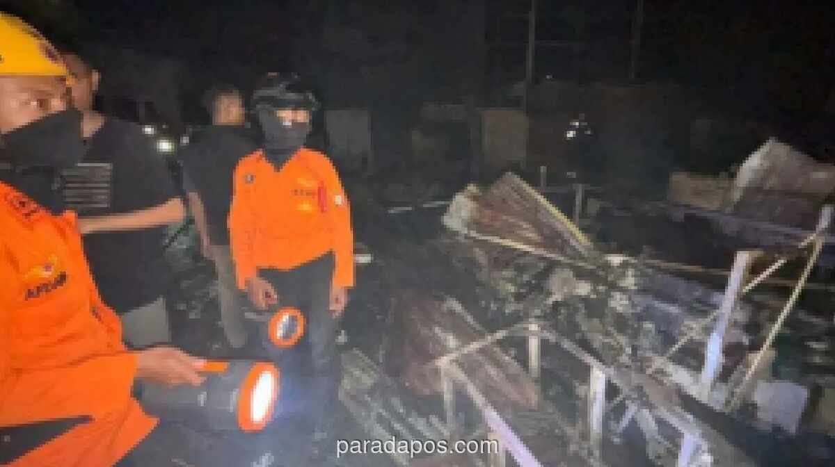 Kebakaran di Bontoala Makassar Hanguskan 37 Rumah, 245 Warga Mengungsi