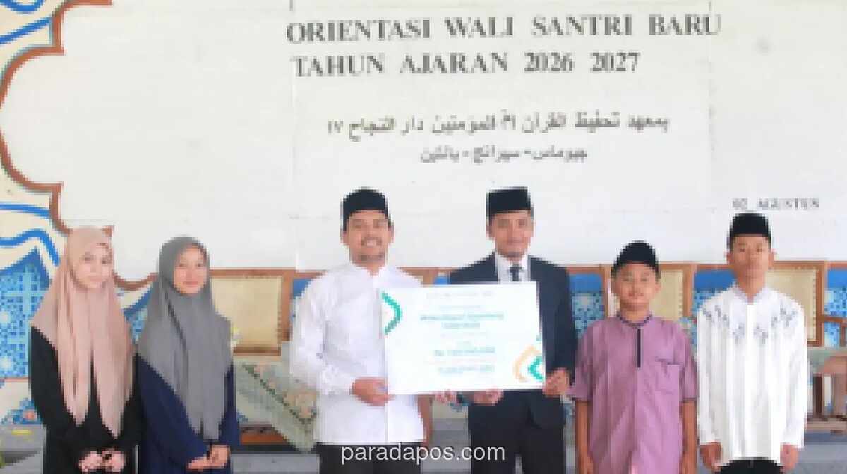 Laznas Darunnajah Salurkan Beasiswa Tahfidz Rp720 Juta untuk Anak Kurang Mampu demi Sambut Generasi Emas 2045