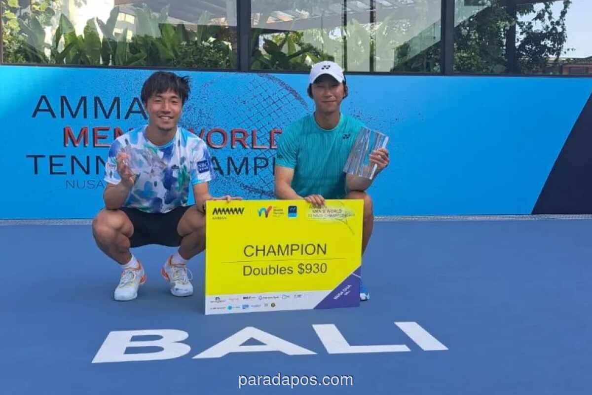 Ichikawa/Shiraishi Juara Ganda Putra ITF M15 Bali, Tekuk Duet Selandia Baru-Jepang