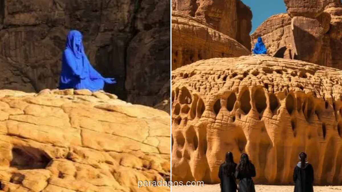 Patung Figuratif Wanita di Pameran Desert X AlUla Picu Protes Publik Arab Saudi
