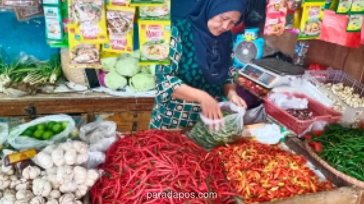 Harga Cabai Rawit Tembus Rp59.650 per Kilogram, Telur Ayam Rp29.450