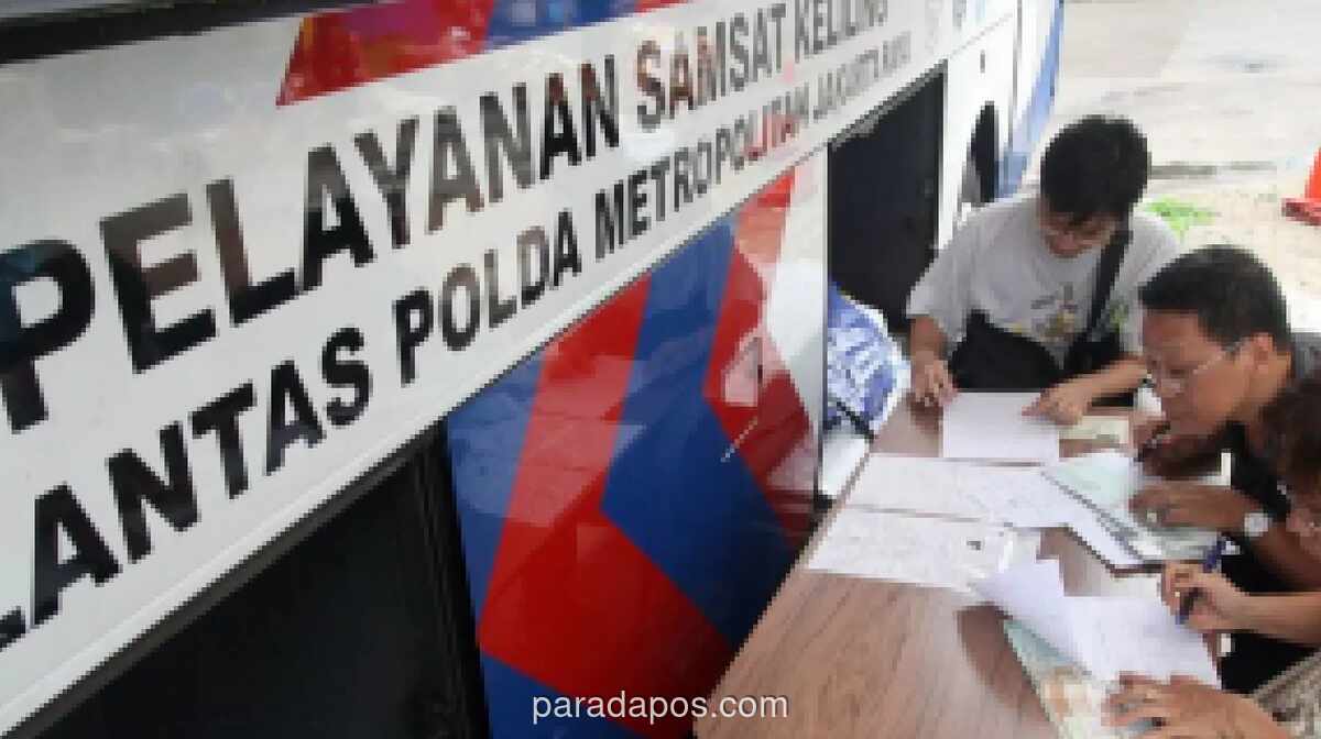 Samsat Keliling Polda Metro Jaya Beroperasi di 14 Titik Jadetabek Hari Ini