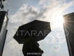BMKG: Langit Jakarta Cerah Berawan Hari Ini, Suhu Capai 34 Derajat