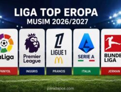Liga Top Eropa 2026/2027 Resmi Bergulir, LaLiga Jadi Pembuka Musim